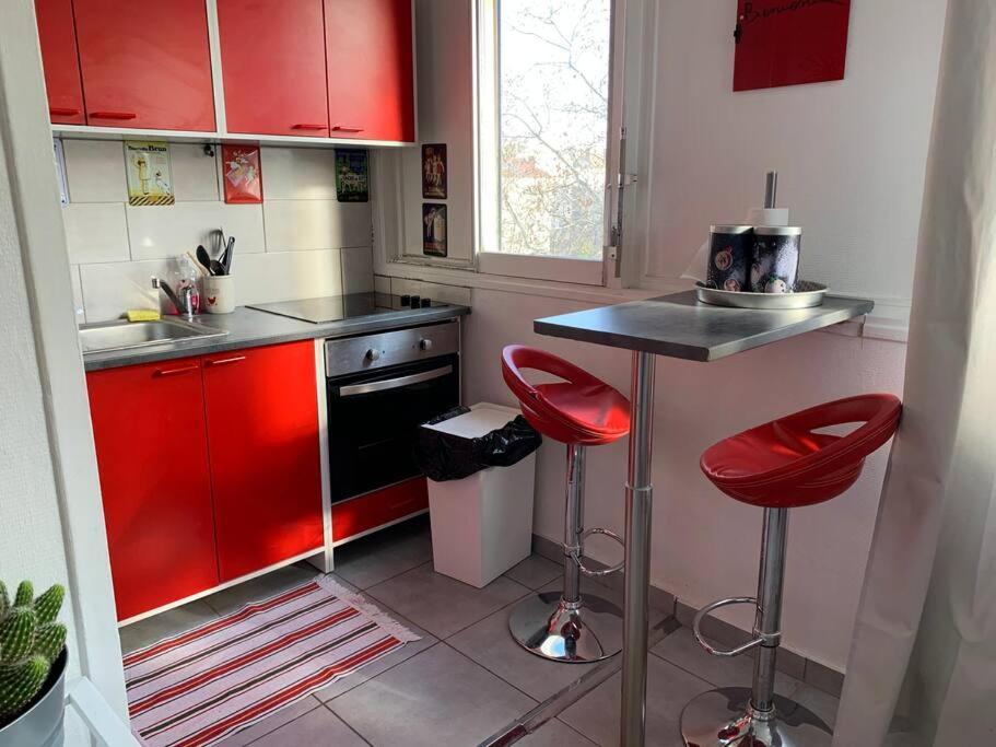 Apartamento Parking Prive,T1 Bis, 10Mn Lyon Centre Villeurbanne Exterior foto